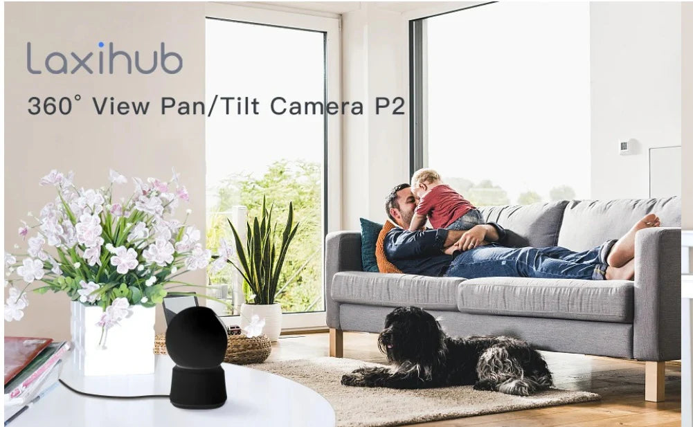 5MP | كاميرا مراقبة داخلية متحركة واي فاي | P2F ARENTI