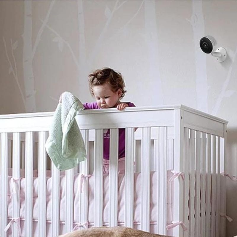 4MP | كاميرا مراقبة داخلية ثابتة حجم صغير تثبيت سهل رؤية ليلية مثالية تحكم عن بُعد |واي فاي | Arenti IN1Q