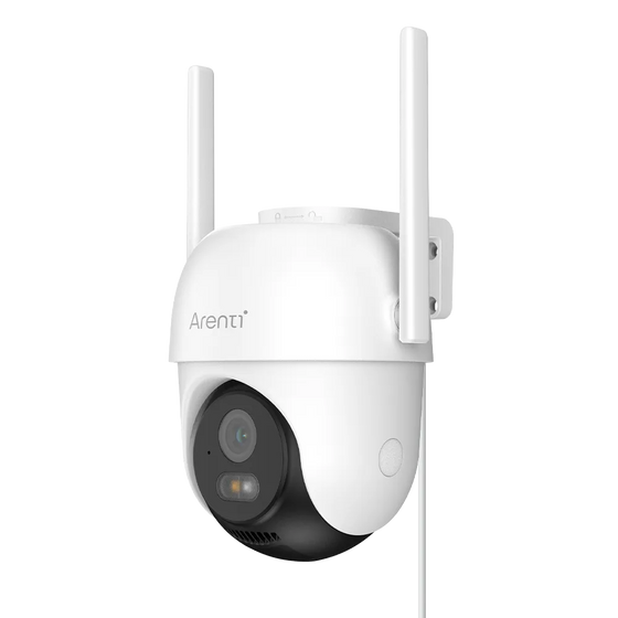 4MP | Outdoor 360° Infrared Ultra-HD Surveillance Camera with Motion Detection WiFi | Arenti OP1