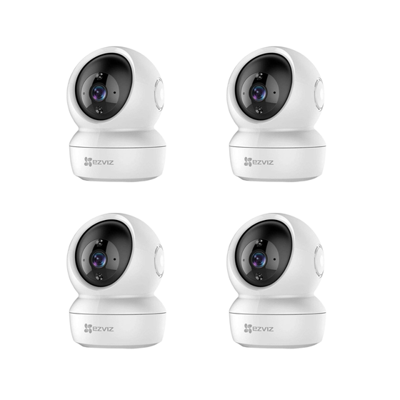 4 Indoor Wi-Fi PTZ Cameras Package | 2MP