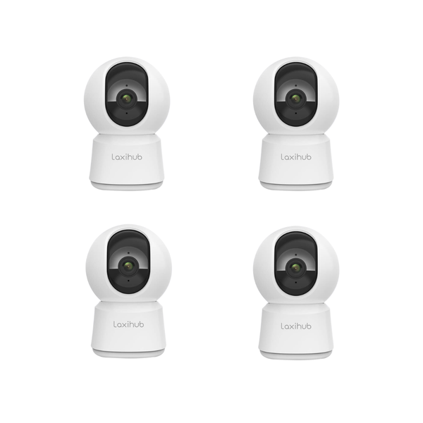 4-camera indoor surveillance package, small size suitable for any location | 3MP