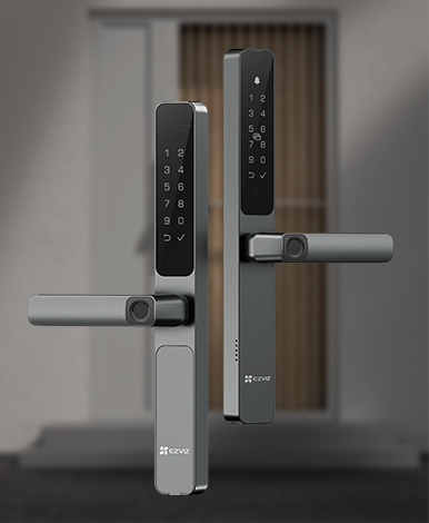 قفل الباب الذكي بالبصمة, تصميم نحيف يدعم الواي فاي والبلوتوث,التحكم من الجوال،فتح ذكي | Ezviz DL06