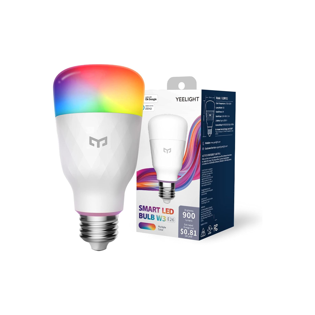 لمبة Yeelight LED واط 3 الذكية (متعددة الألوان)