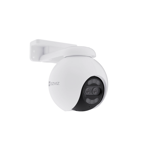 8MP | كاميرا مراقبة خارجية رؤية بانورامية 360ْ تتبع تلقائي حماية متكاملة | H80x EZVIZ